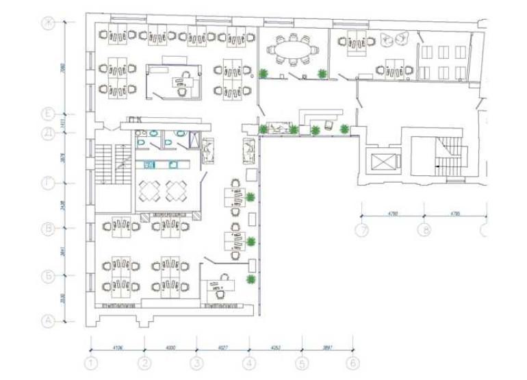 Шухова 14: Планировка